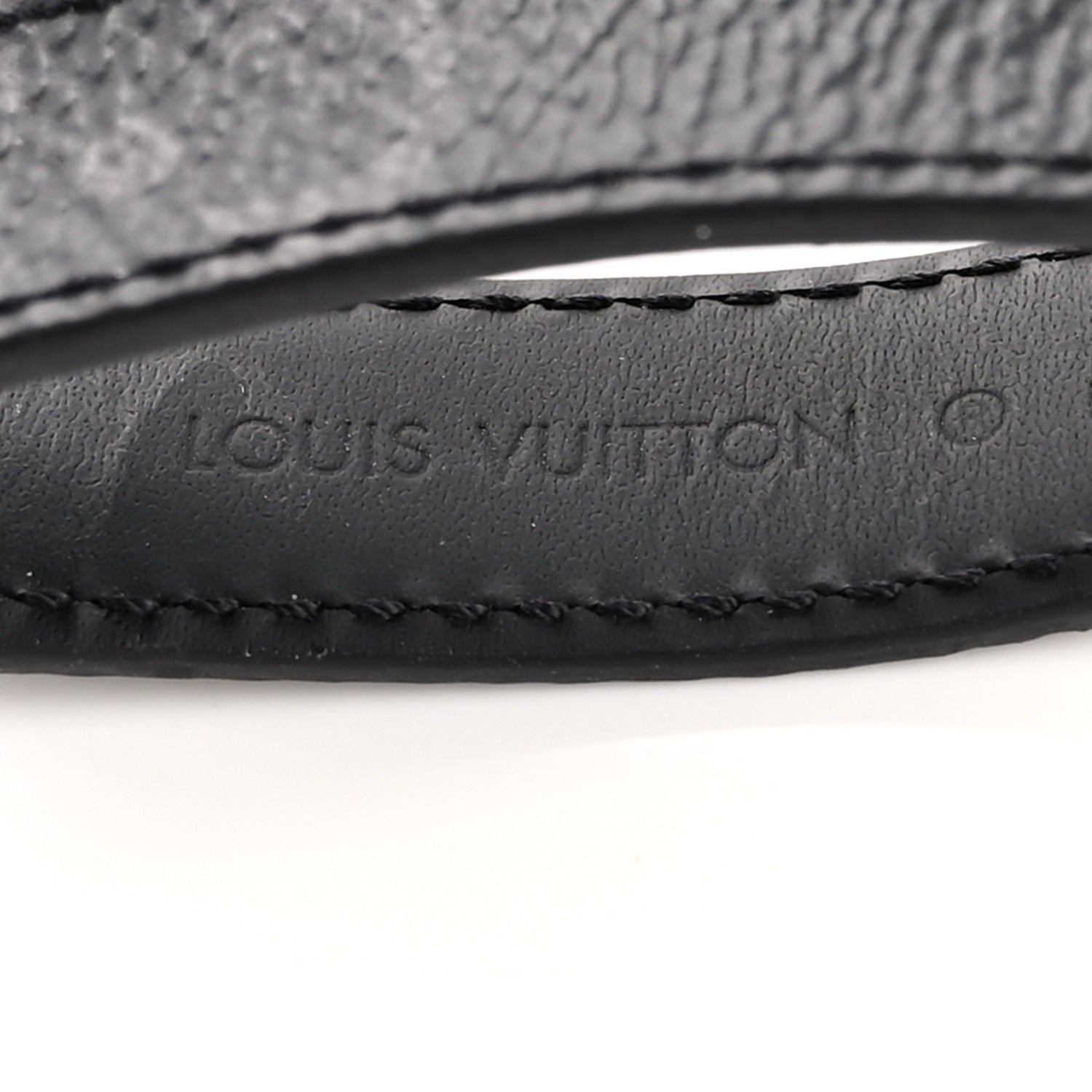 Louis Vuitton Monogram Eclipse Dragonne Bag Charm Key Holder 3 of 7