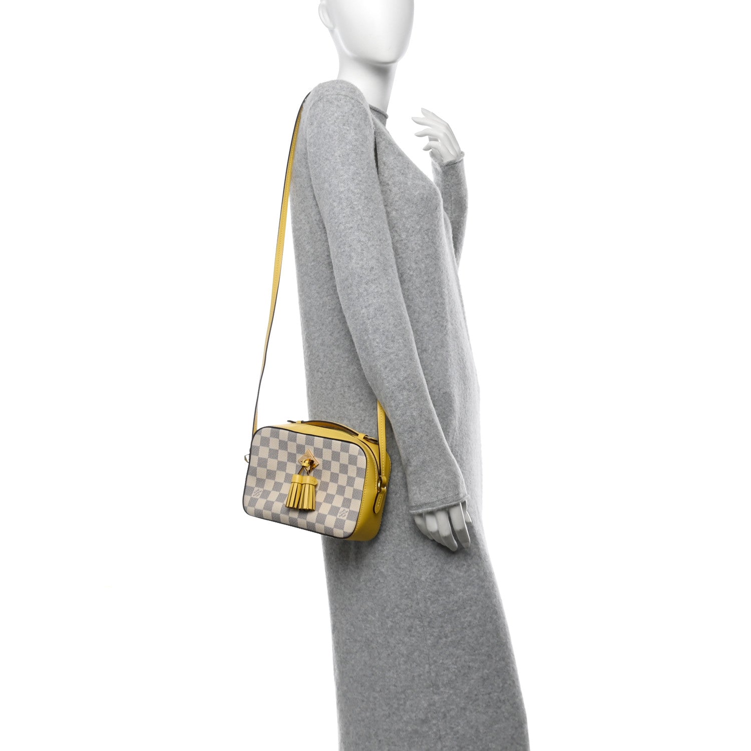 Louis Vuitton Damier Azur Saintonge Pineapple 2 of 14