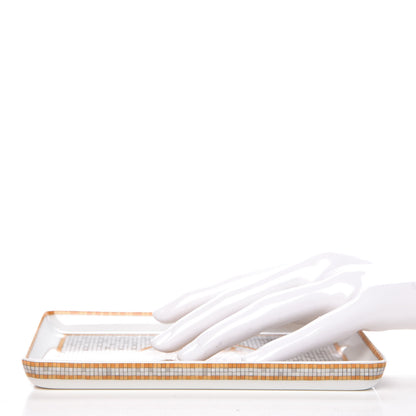 Hermes Porcelain Mosaique au 24 Sushi Plate 2 of 8