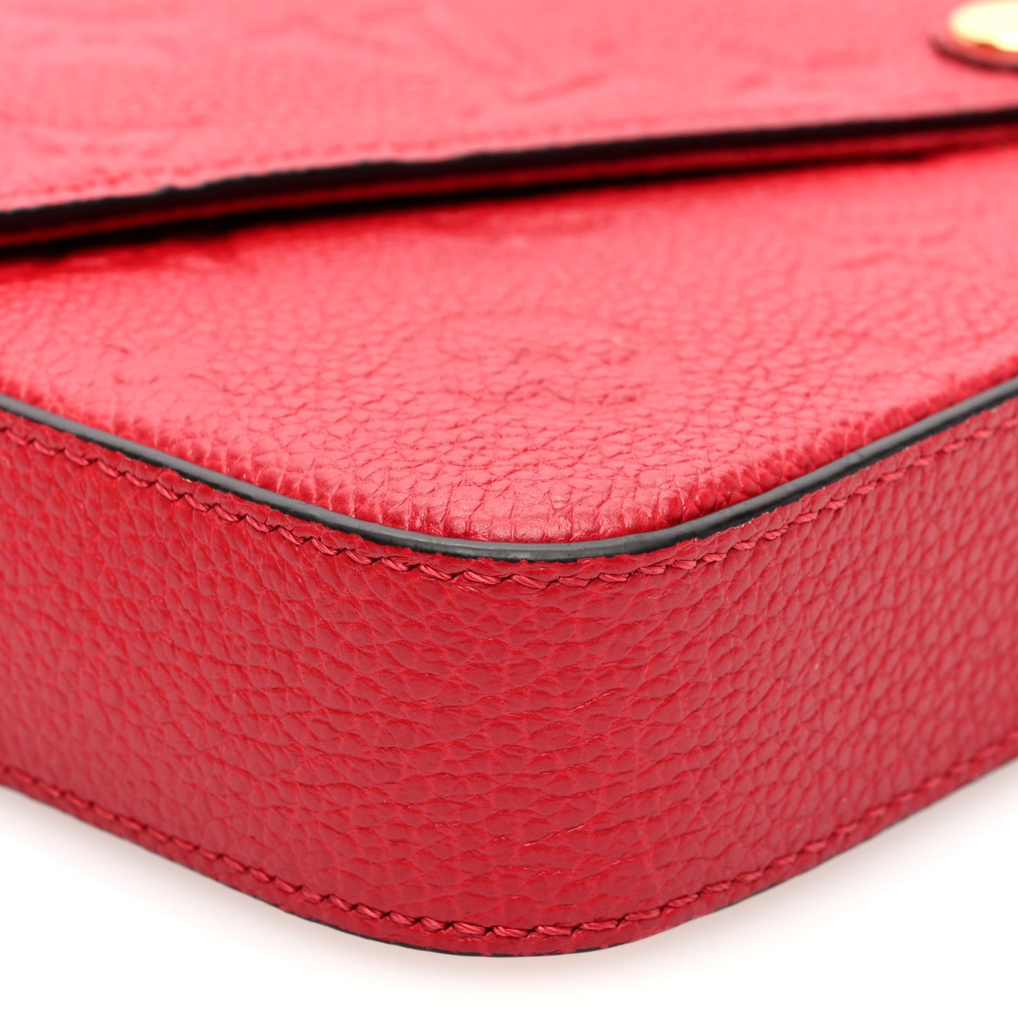 Empreinte Pochette Felicie Chain Wallet Scarlet