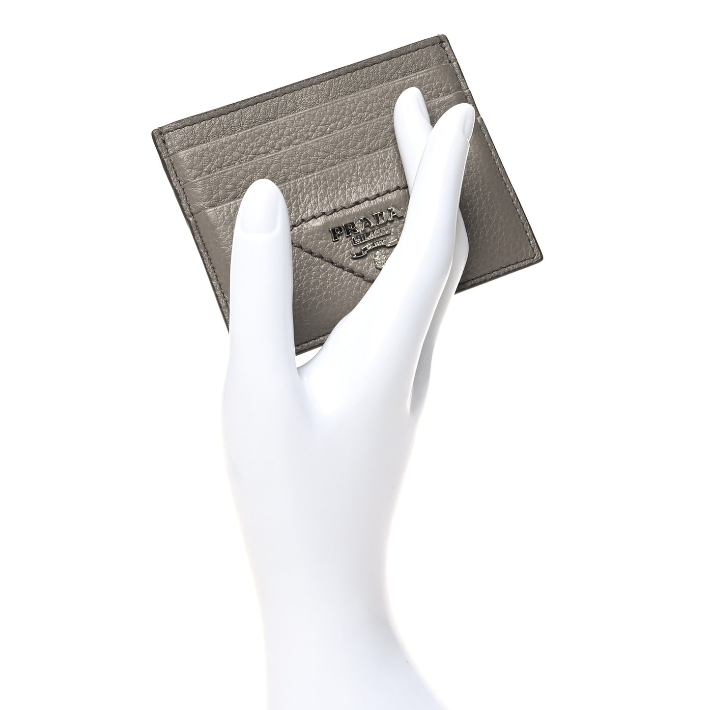Vitello Daino Card Holder Argilla