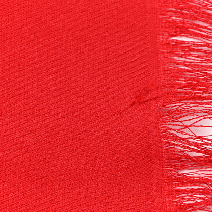 Louis Vuitton Silk Wool Chinese New Year Mouse Shawl Rouge 4 of 9