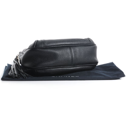 Chanel Leather Tassel Hobo Black 4 of 7