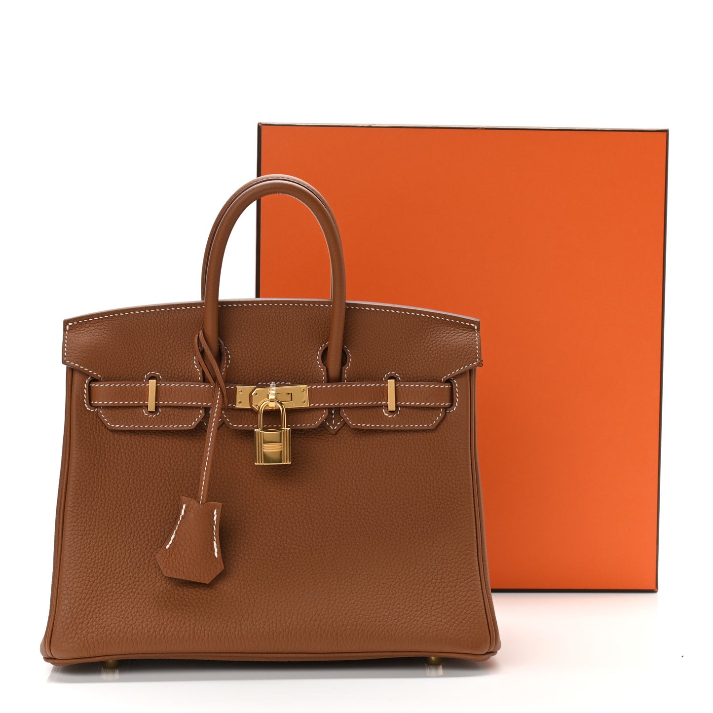 Togo Birkin 25 Gold