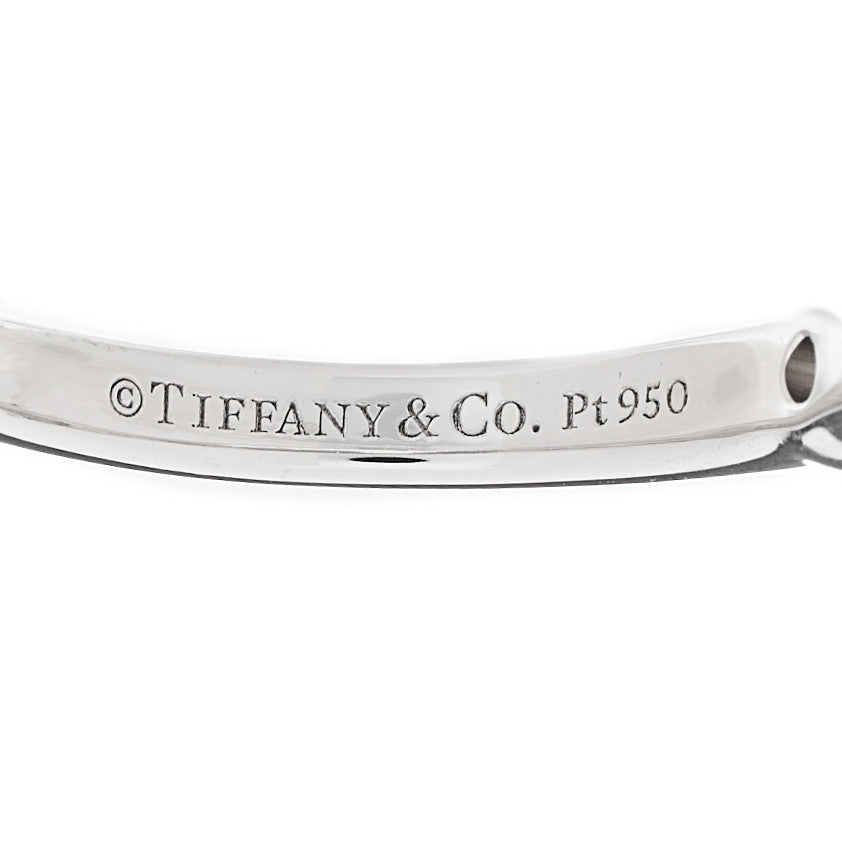 Tiffany Platinum Diamond .22ct Solitaire Engagement Ring 47 4 4 of 6