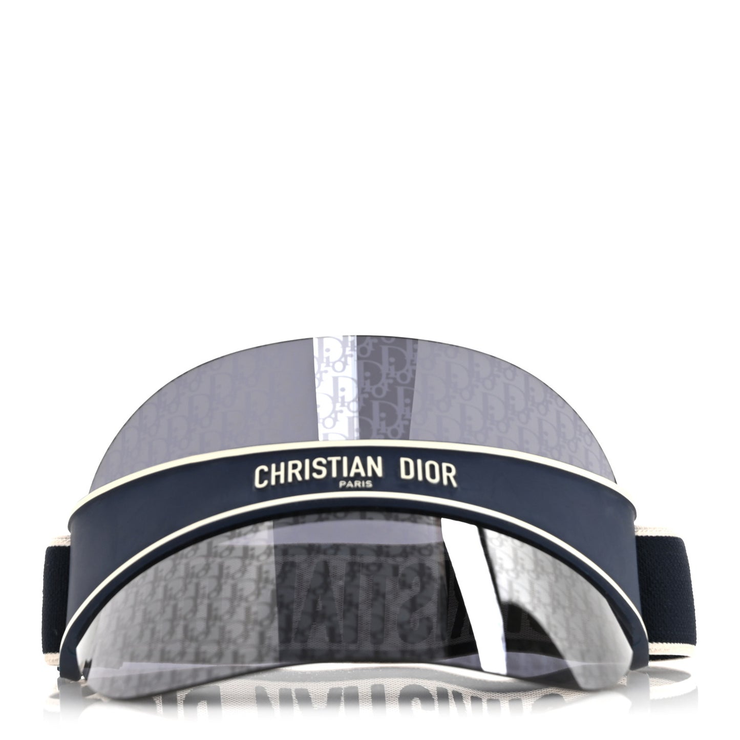 Oblique DiorClub V1U Sun Visor Blue