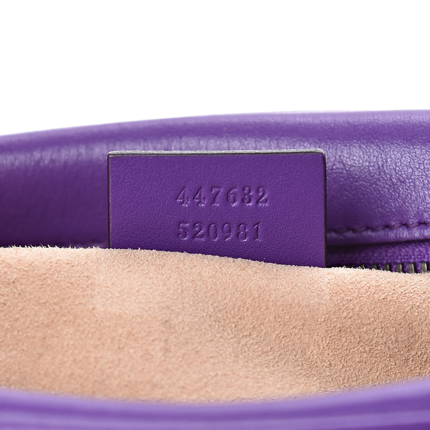 Calfskin Matelasse Small GG Marmont Chain Shoulder Bag Shine Purple