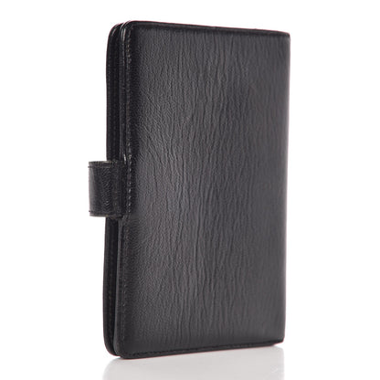 Chanel Goatskin Small Ring Agenda Planner Black 3 of 9