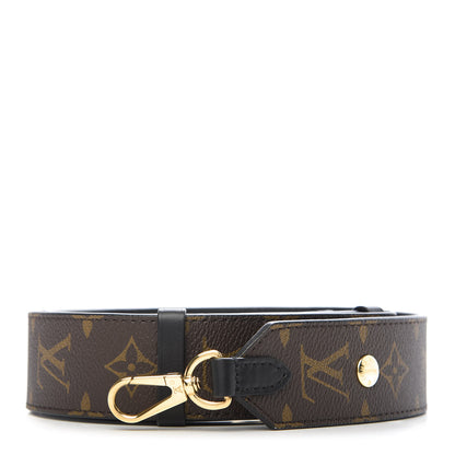Louis Vuitton Monogram Adjustable Bandouliere Shoulder Strap Black 1 of 5