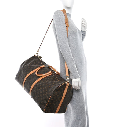 Louis Vuitton Monogram Keepall Bandouliere 55 2 of 16
