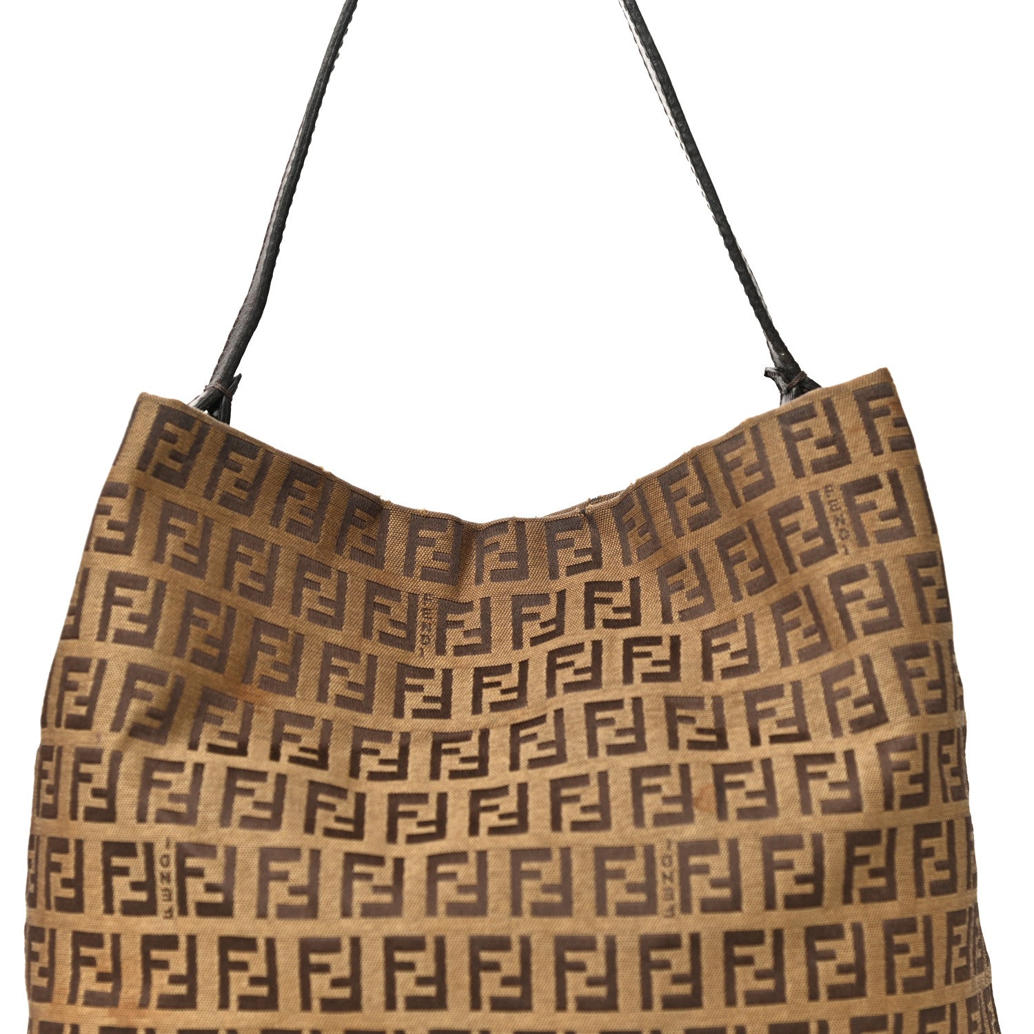 Fendi Zucchino Tote Tobacco 7 of 21
