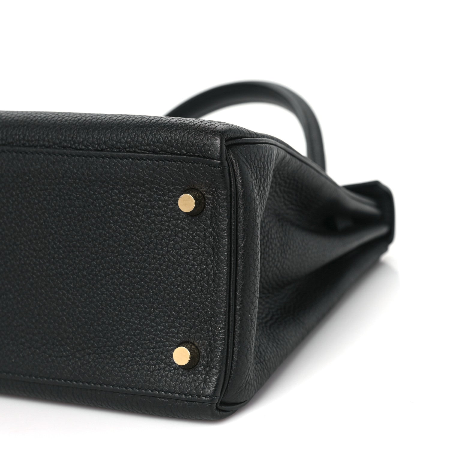 Hermes Togo Kelly Retourne 28 Black 10 of 10