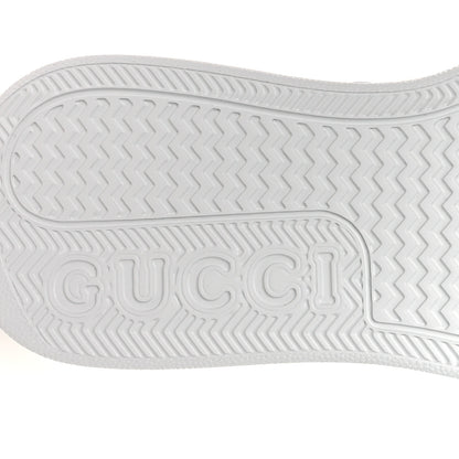 Gucci Calfskin GG Tennis Embossed Perforated Womens Platform 55mm Sneakers 40.5 Great White 8 of 11