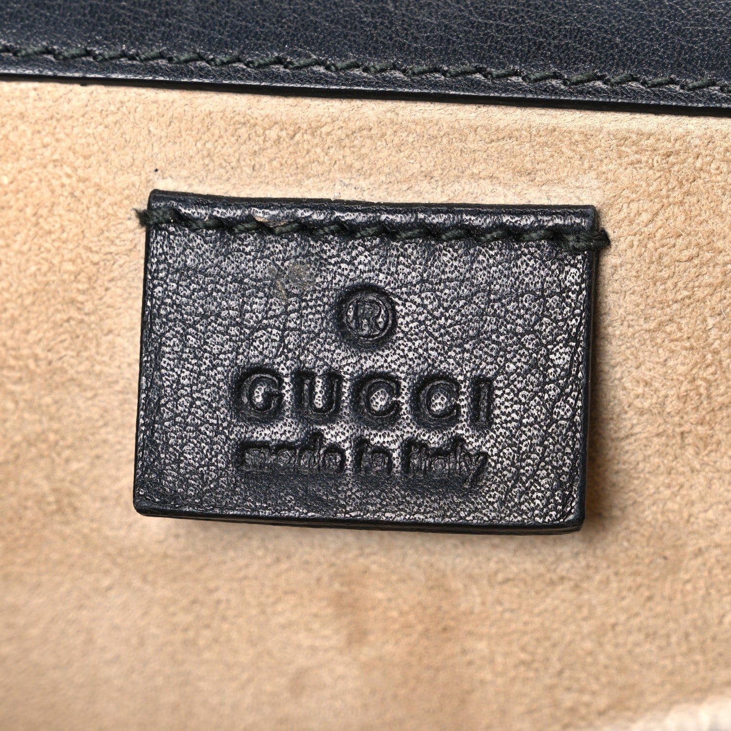 Gucci GG Supreme Monogram Elaphe Elephant Embroidered Small Dionysus Shoulder Bag 6 of 12