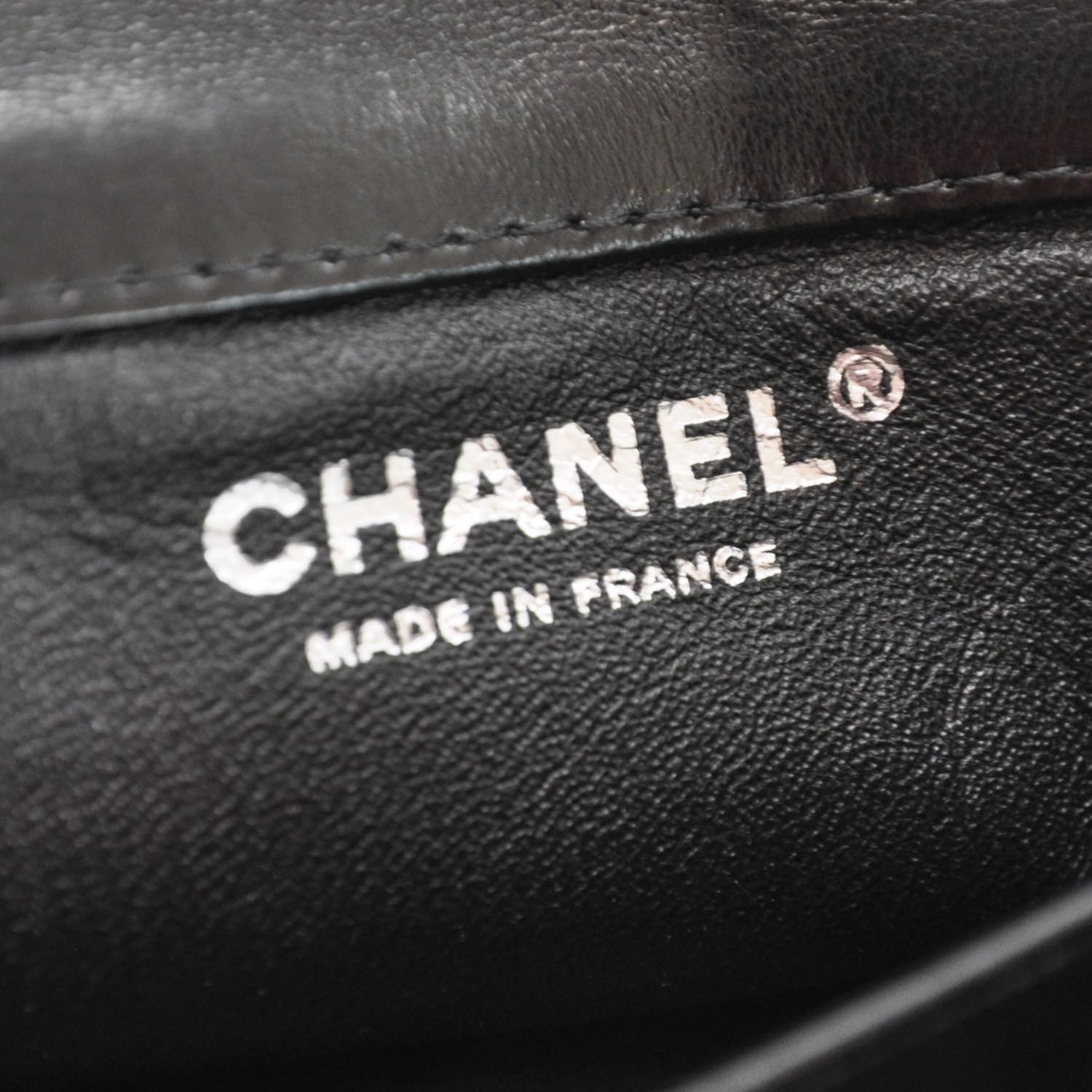 Chanel Lambskin Quilted Extra Mini Flap Black 9 of 11