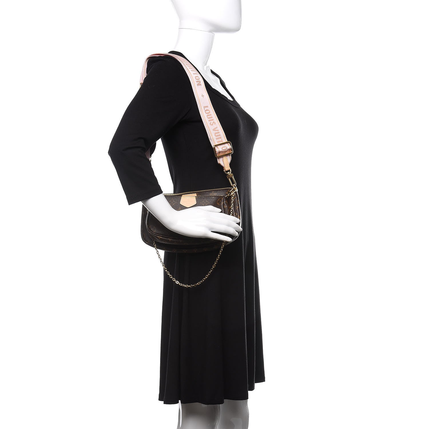 Louis Vuitton Monogram Multi Pochette Accessories Rose Clair 2 of 12