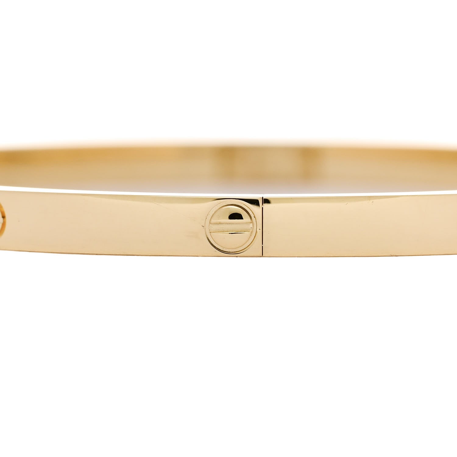 Cartier 18K Yellow Gold Small LOVE Bracelet 18 4 of 8
