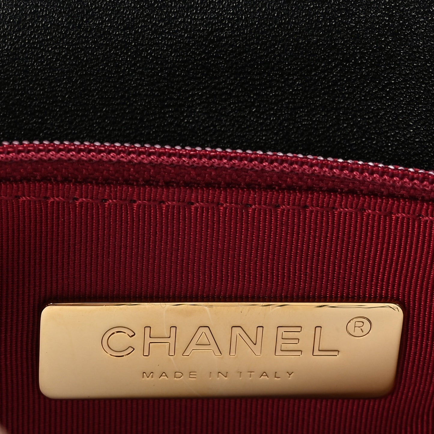 Goatskin Quilted Large Chanel 19 Flap Black