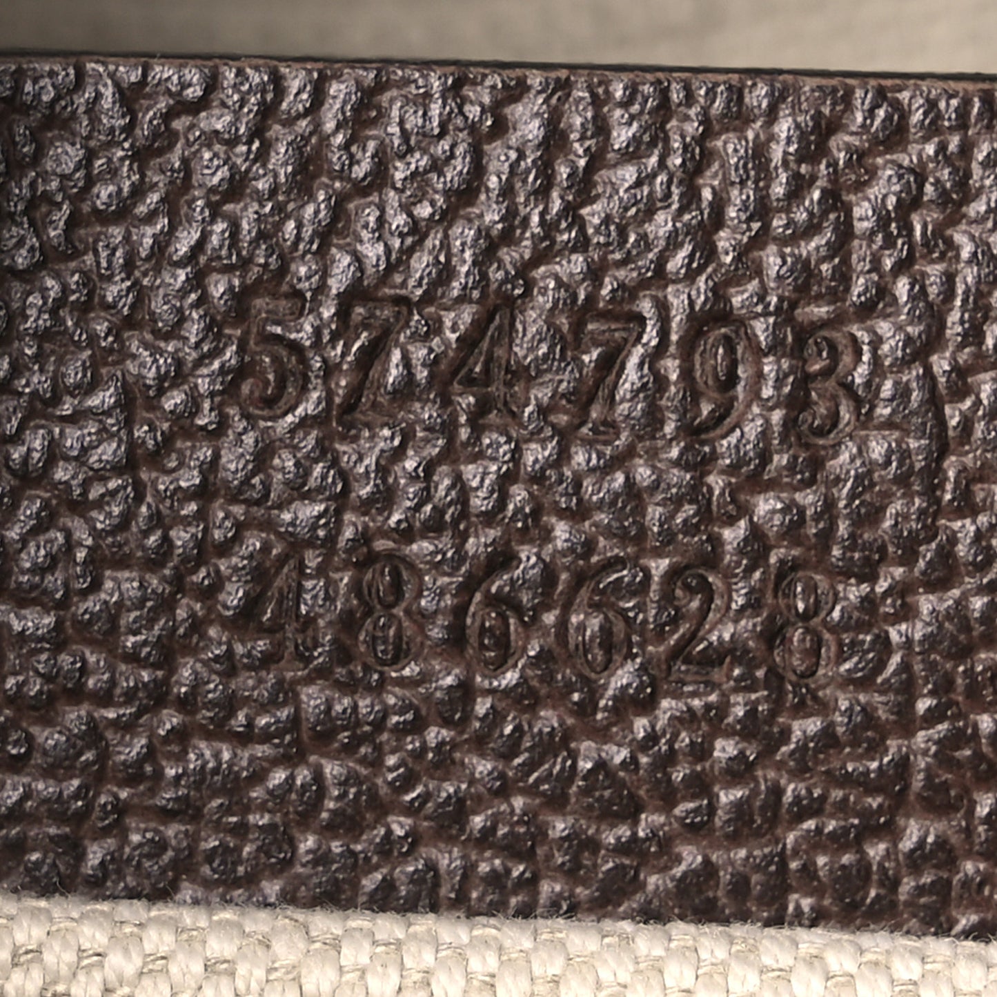 GG Supreme Monogram Textured Calfskin Web Medium Ophidia Briefcase Beige Ebony New Acero