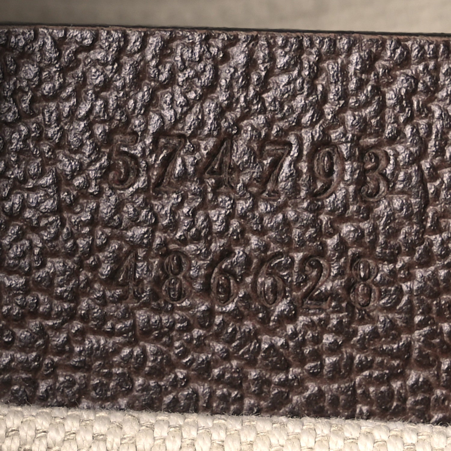 Gucci GG Supreme Monogram Textured Calfskin Web Medium Ophidia Briefcase Beige Ebony New Acero 8 of 19