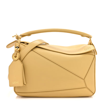 Loewe Calfskin Small Puzzle Bag Dark Butter 1 of 11