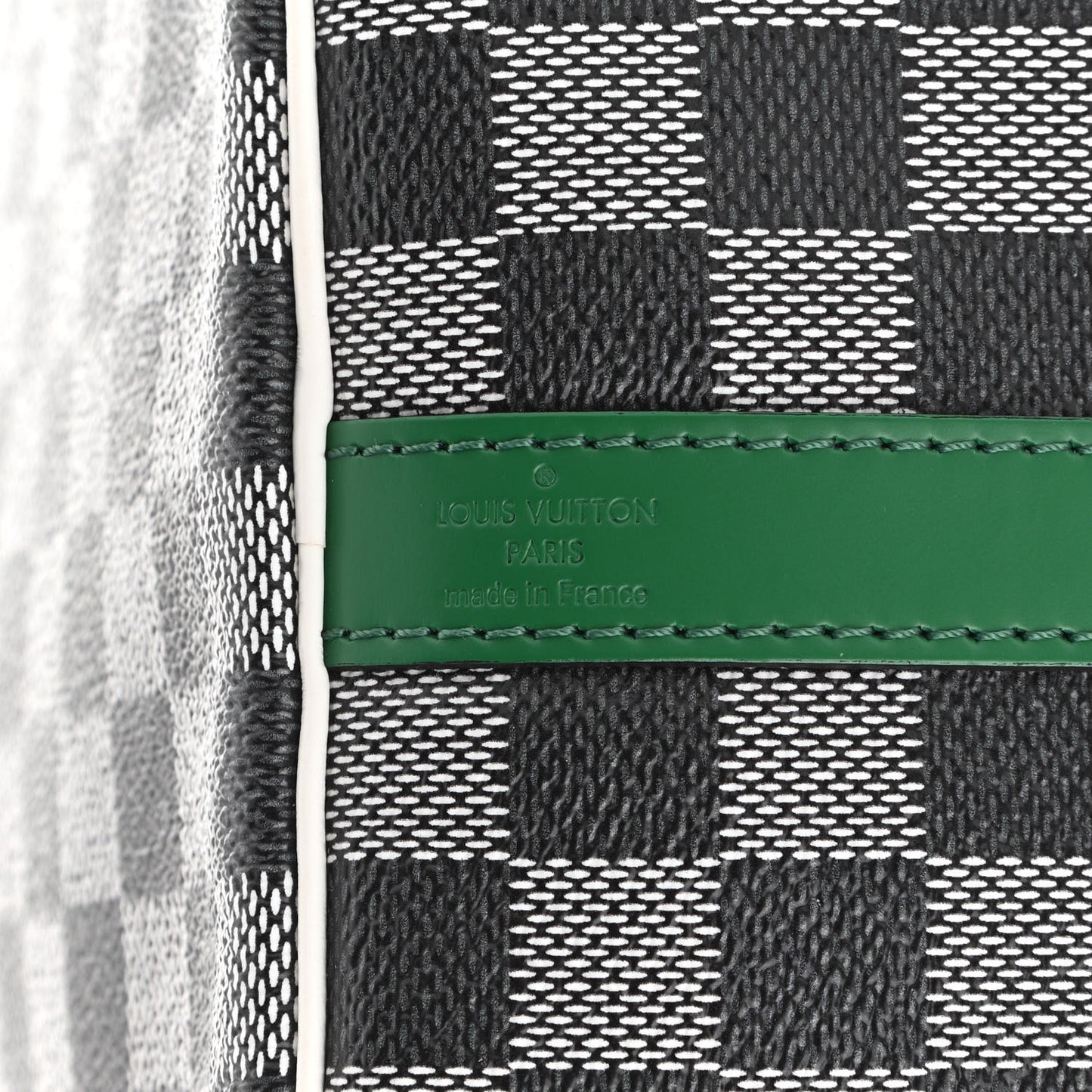 Damier Speedy Bandouliere 30 Black White