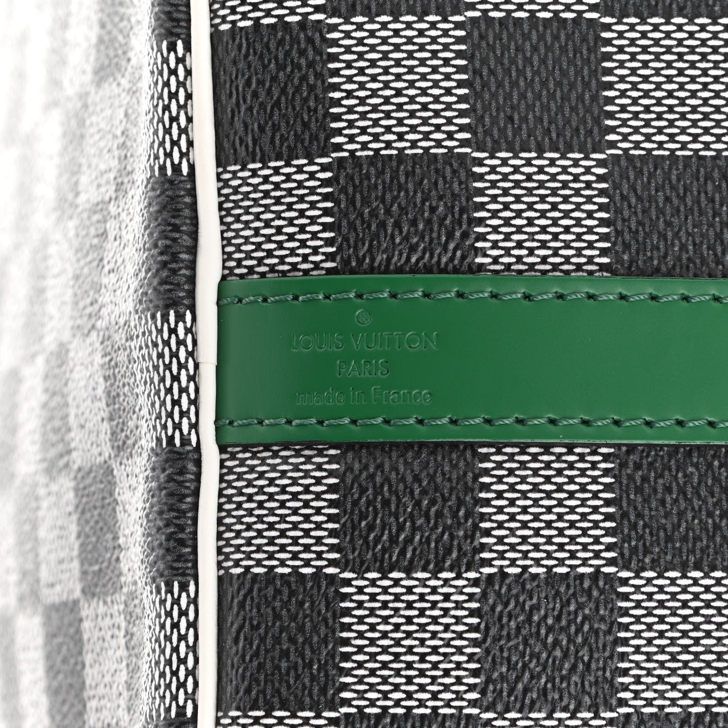 Louis Vuitton Damier Speedy Bandouliere 30 Black White 6 of 10