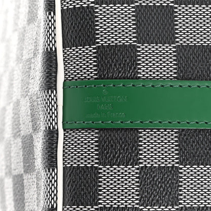 Louis Vuitton Damier Speedy Bandouliere 30 Black White 6 of 10