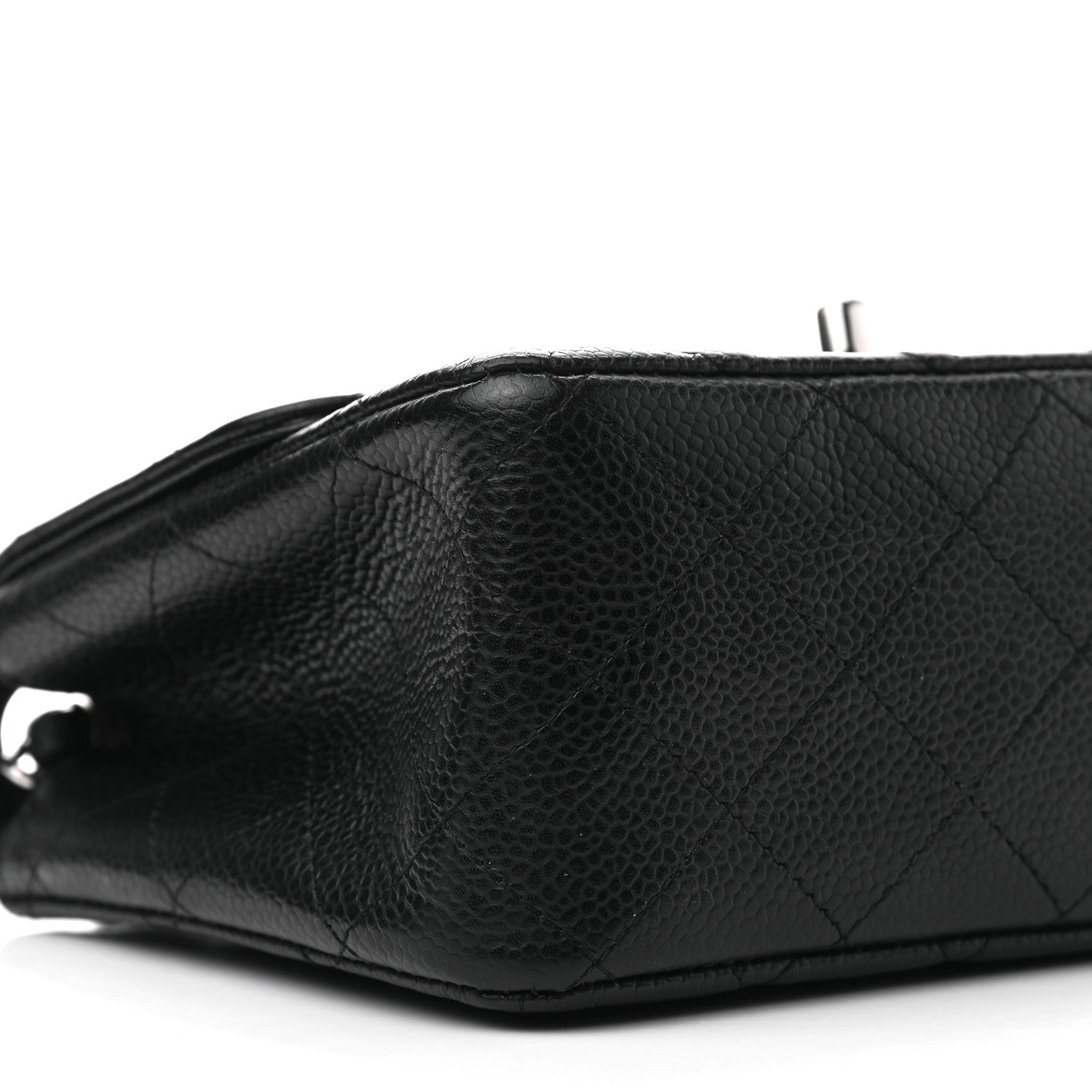 Chanel Caviar Quilted Mini Square Flap Black 8 of 9