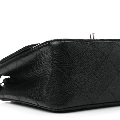Chanel Caviar Quilted Mini Square Flap Black 8 of 9