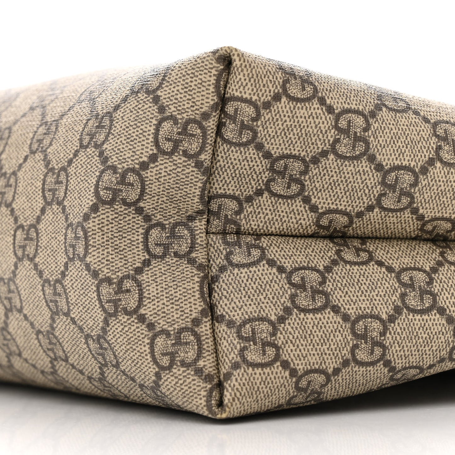 GG Plus Monogram Medium Signature Web Loop Tote Brown