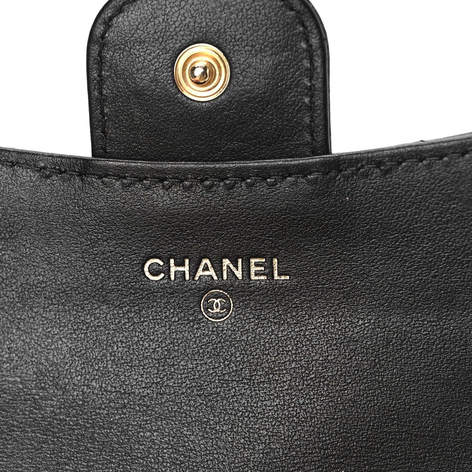 Chanel Aged Calfskin Quilted Reissue Flap Card Holder Black 6 of 12