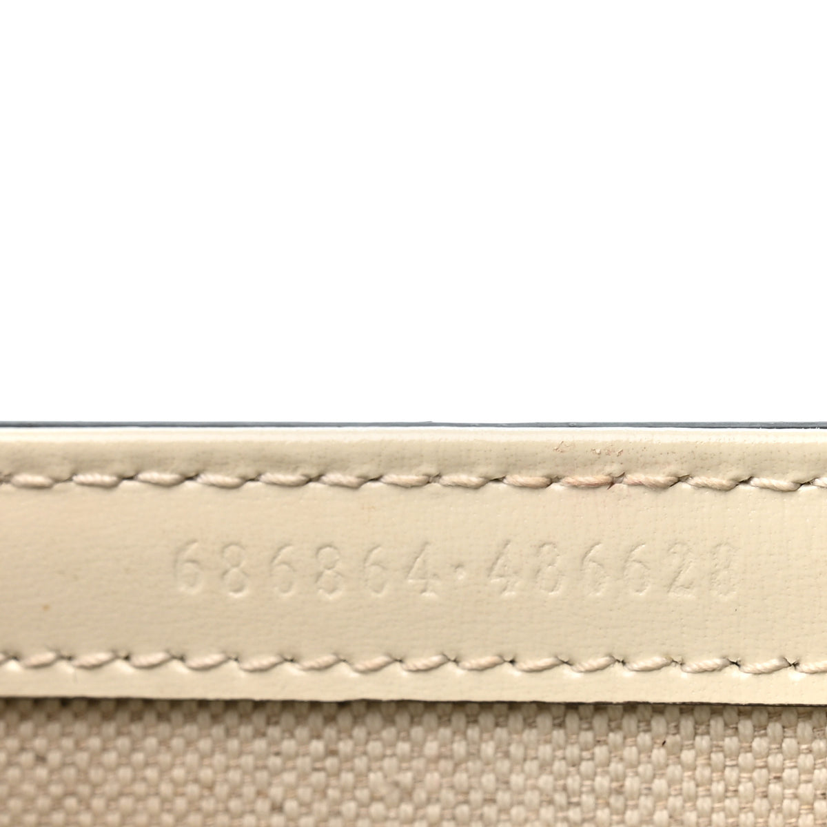 Gucci Boarded Dyana Lux Calfskin Web Mini Bamboo 1947 Top Handle Bag Mystic White 7 of 12