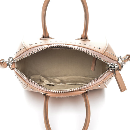 Givenchy Smooth Calfskin Mini Studded Antigona Old Pink 5 of 7