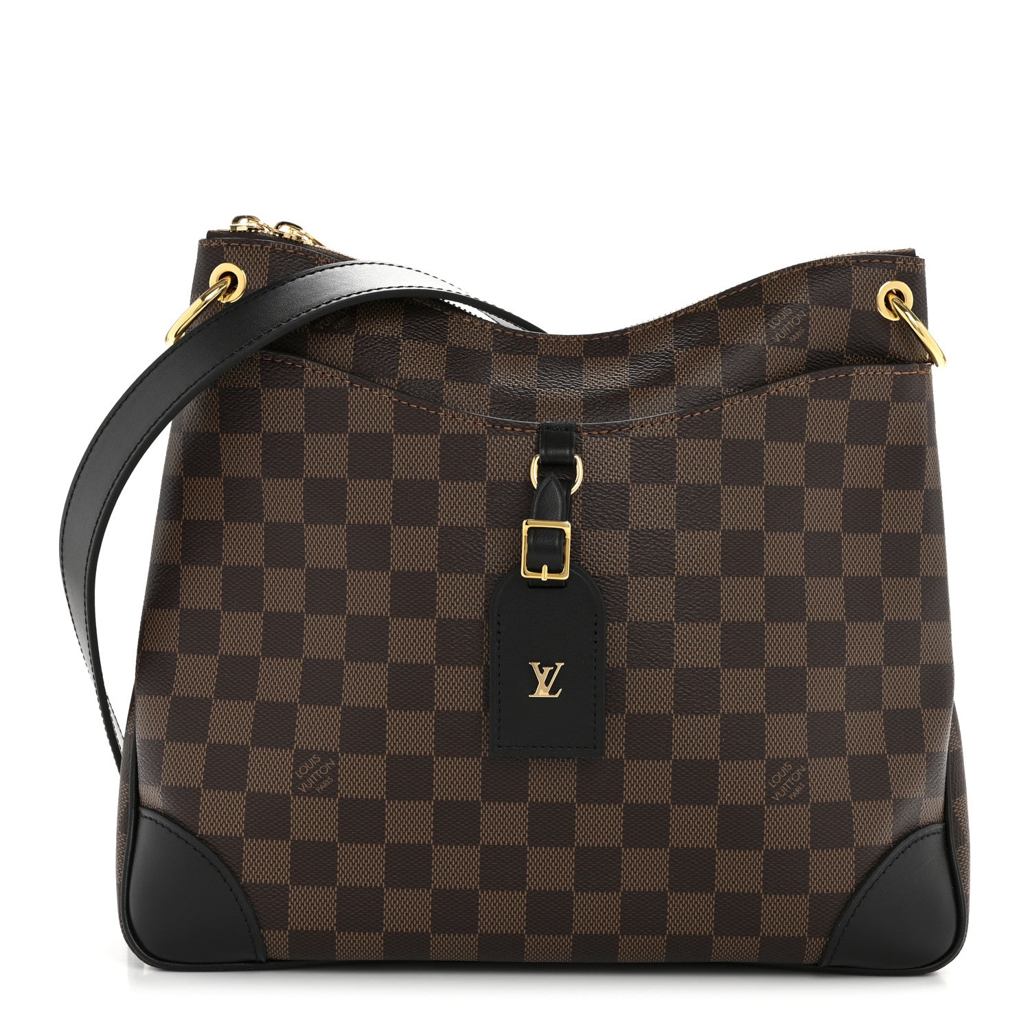 Louis Vuitton Damier Ebene Odeon MM Black 1 of 10