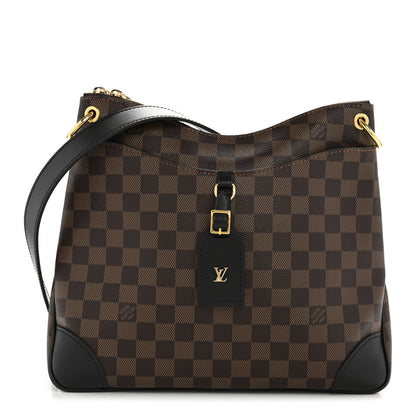 Louis Vuitton Damier Ebene Odeon MM Black 1 of 10