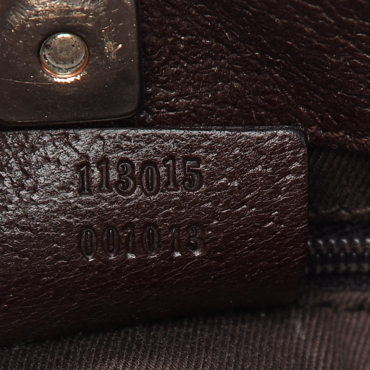 Monogram Shoulder Bag Dark Brown