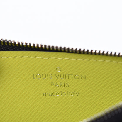 Louis Vuitton Monogram Taiga Coin Card Holder Yellow 6 of 6