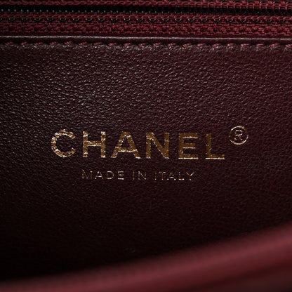 Chanel Caviar Quilted Medium CC Filigree Vanity Case Black 6 of 12