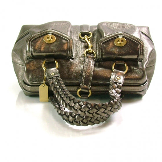 COACHLeatherDaphneBronze9158