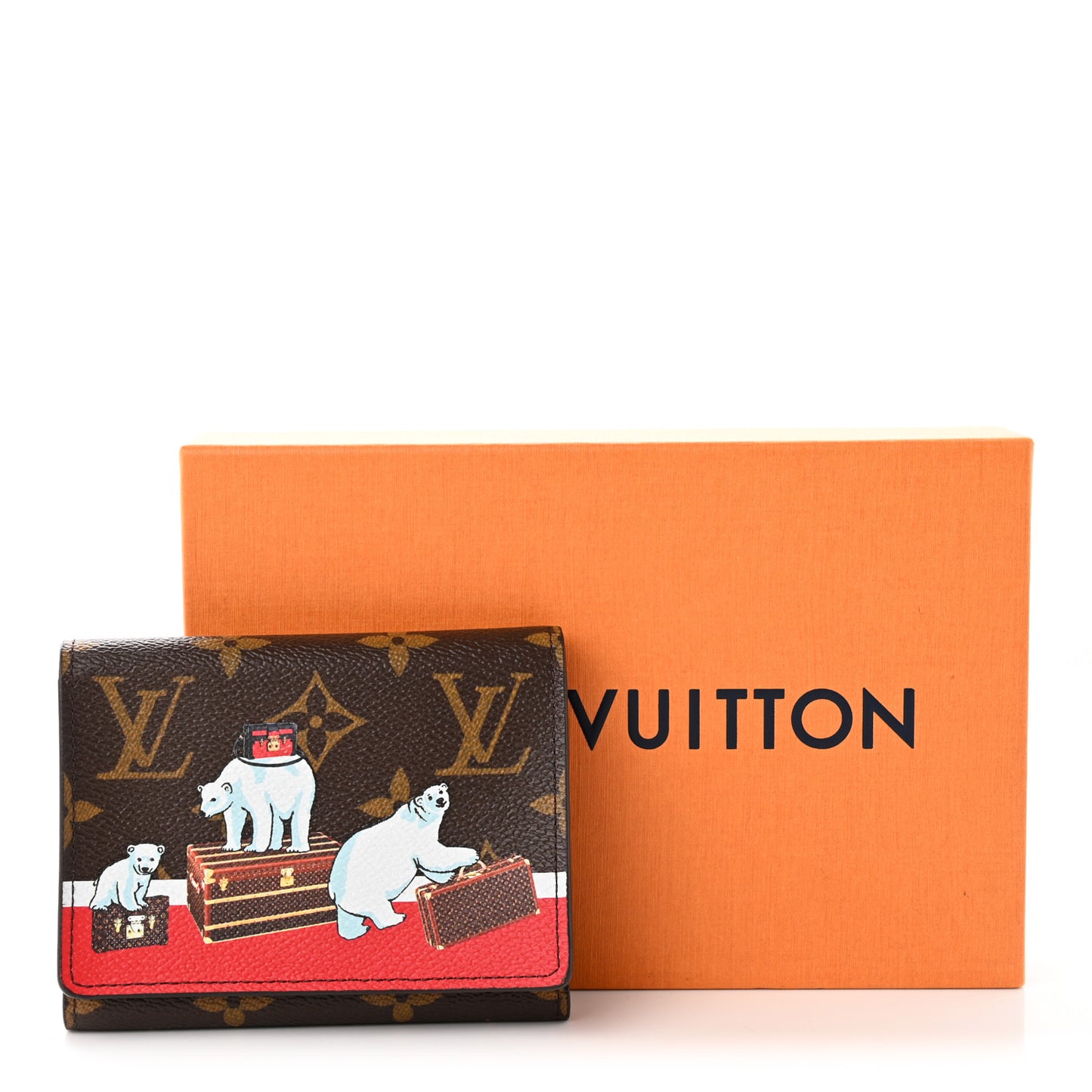 Monogram 2017 Christmas Animation Victorine Wallet