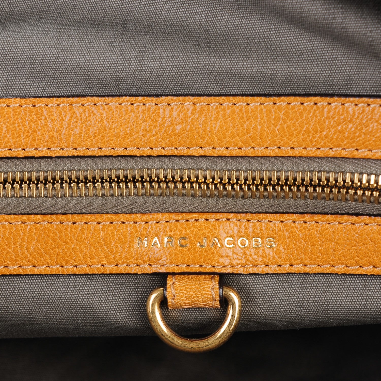 Marc Jacobs Lacquered Goatskin Quilted Karlie Satchel Camel 6 of 7