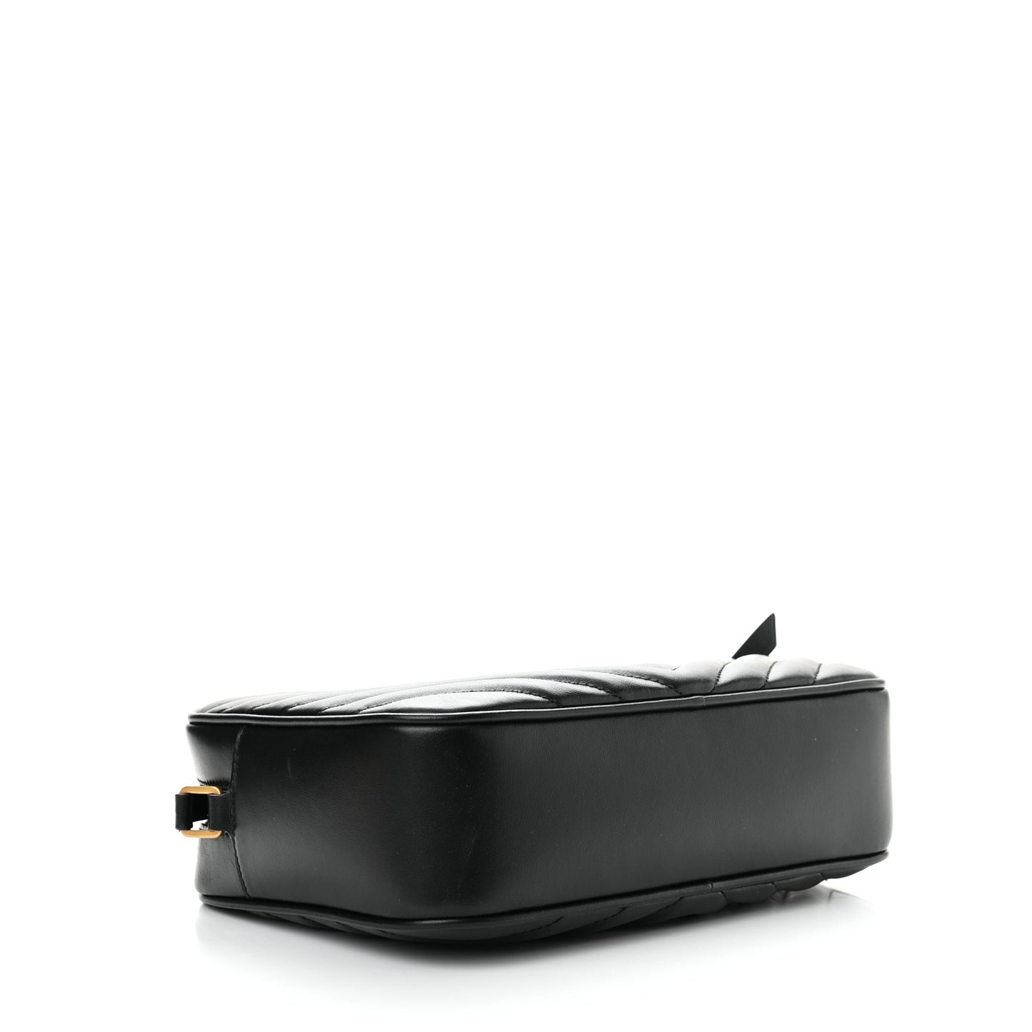 Calfskin Matelasse Monogram Lou Camera Bag Black