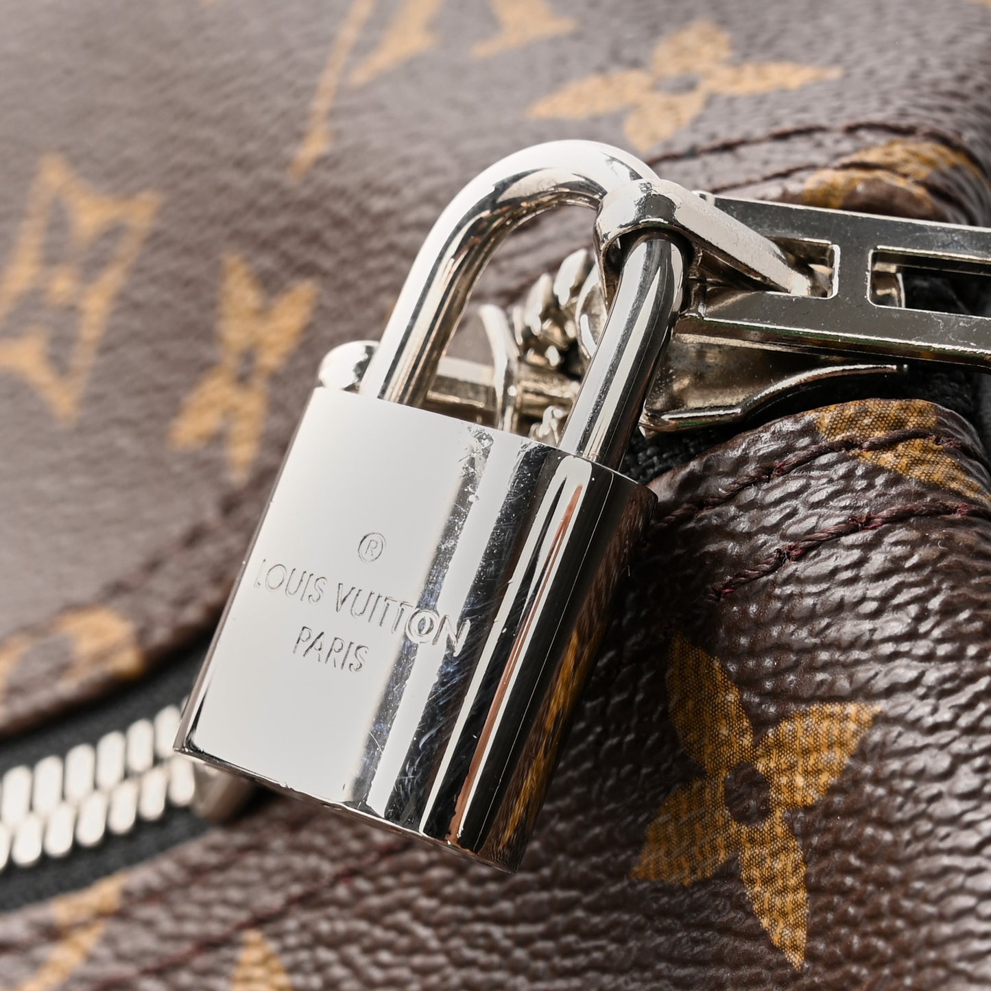 Monogram Macassar Keepall Bandouliere 55