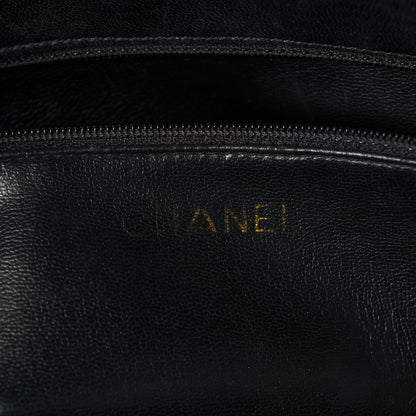 Chanel Lambskin Quilted Shopping Tote Black 5 of 18
