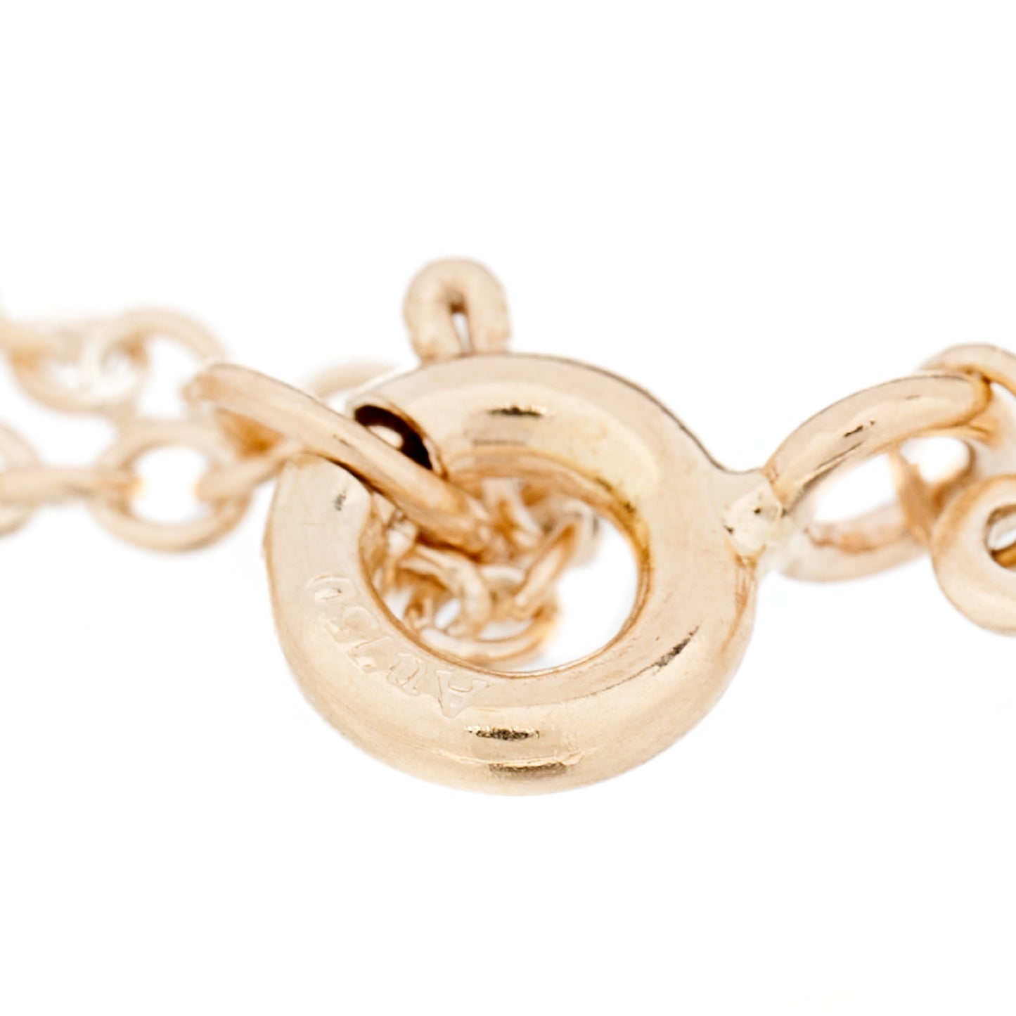 18K Rose Gold Sterling Silver Return to Tiffany Love Bugs Ladybug Bracelet