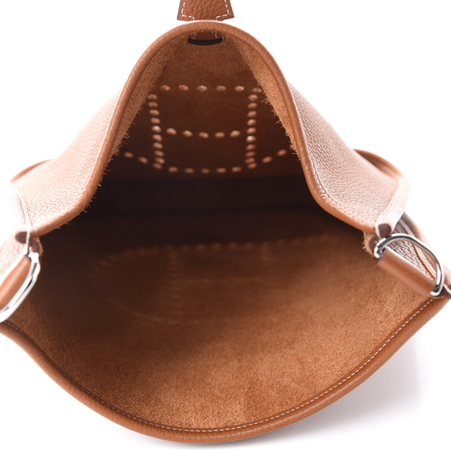 Hermes Taurillon Clemence Evelyne III PM Gold 5 of 11