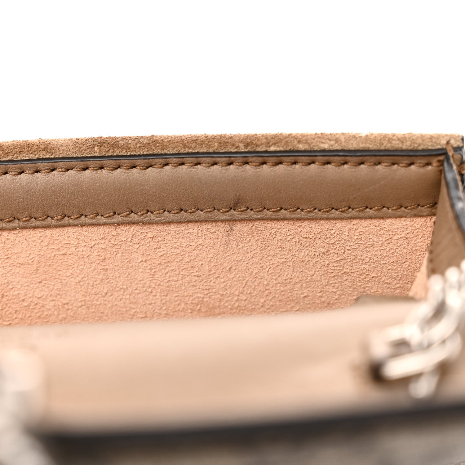 Gucci GG Supreme Monogram Super Mini Dionysus Shoulder Bag Taupe 10 of 13