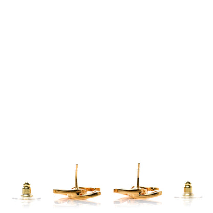 Chanel Metal Obazine CC Earrings Gold 3 of 5