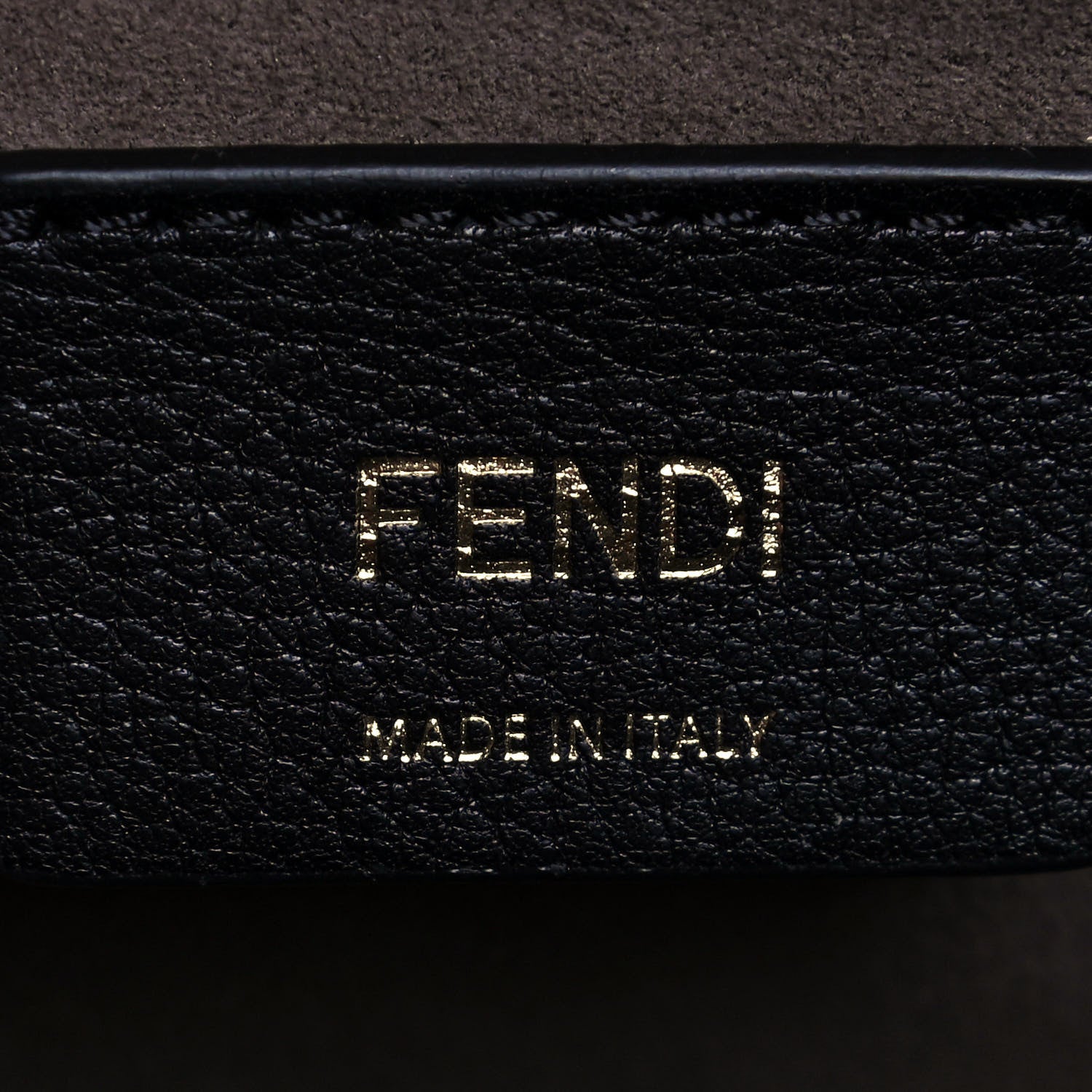 Fendi Vitello Century Opaco F is Fendi Kan I Shoulder Bag Blu Scuro 5 of 9